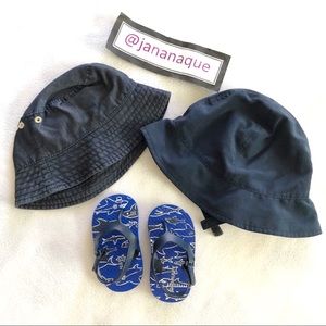 Hats and Flipflop Old Navy Infant Lot